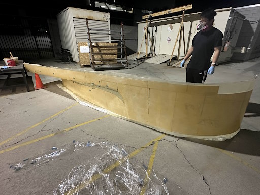 Unfinished side shell